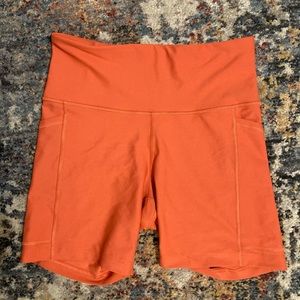 Compression bike shorts with pockets, 6” inseam